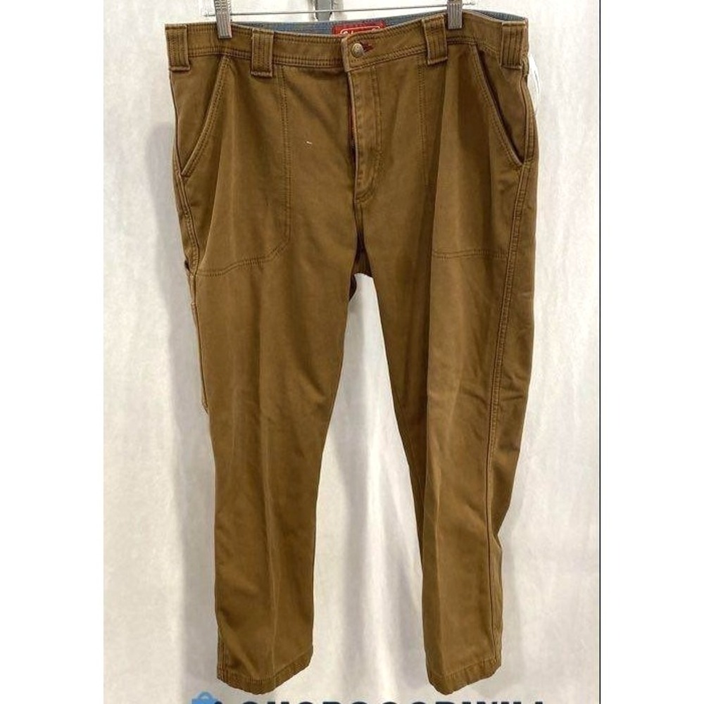 Coleman Men's Brown Fleece Lined Pants SZ 36/30